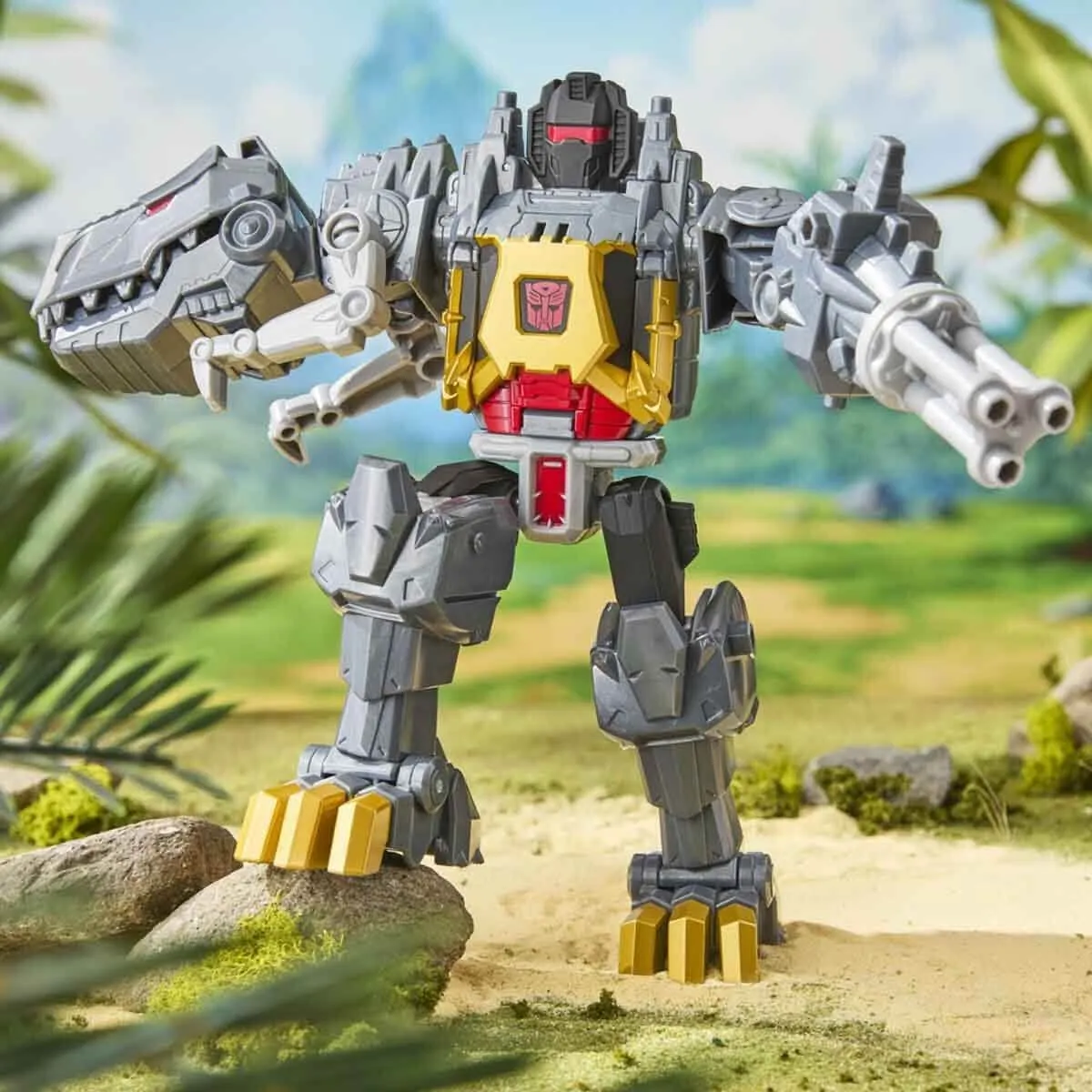 Transformers Cyberworld Grimlock Chomp And Battle Aksiyon Figürü — görsel 5