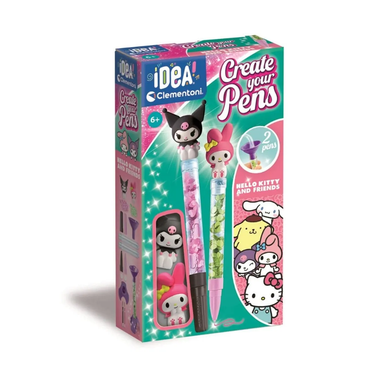 Idea Clemetoni - Kalem Tasarım Seti - My Melody ve Kuromi