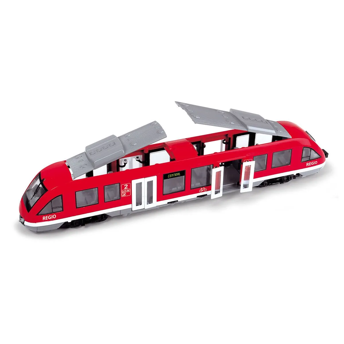 Dickie City Train
free wheel interior opening doors and roof 1 43 — görsel 2