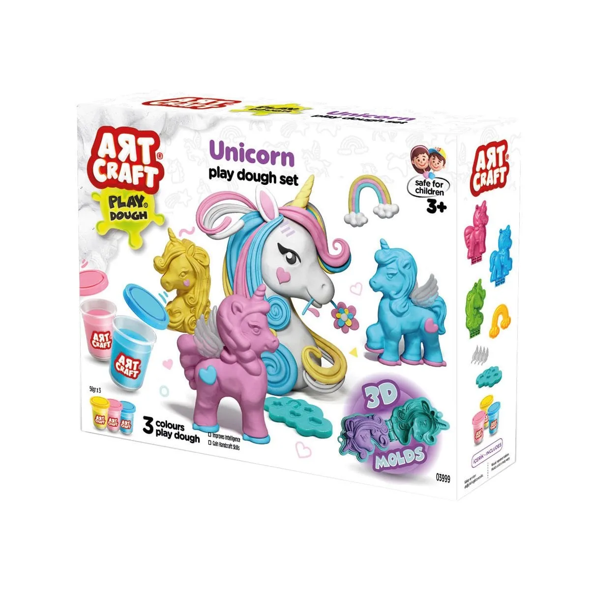 Art Craft Unicorn Hamur Set 168 Gr -Fentoys