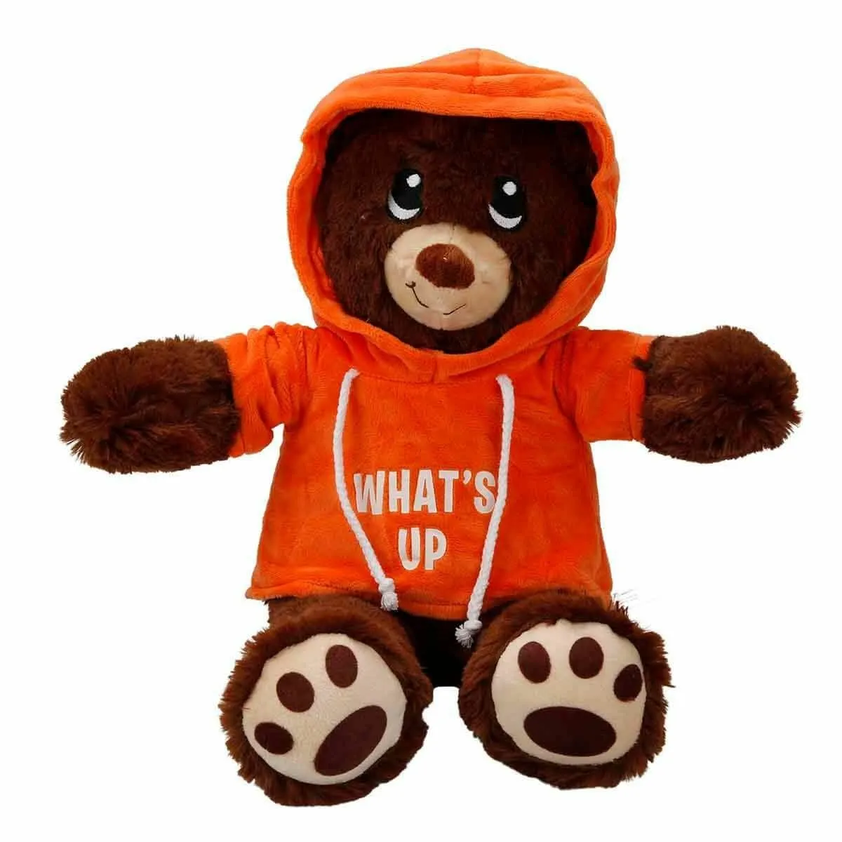 Sunman Kapüşonlu Peluş Ayı 30 cm — görsel 6