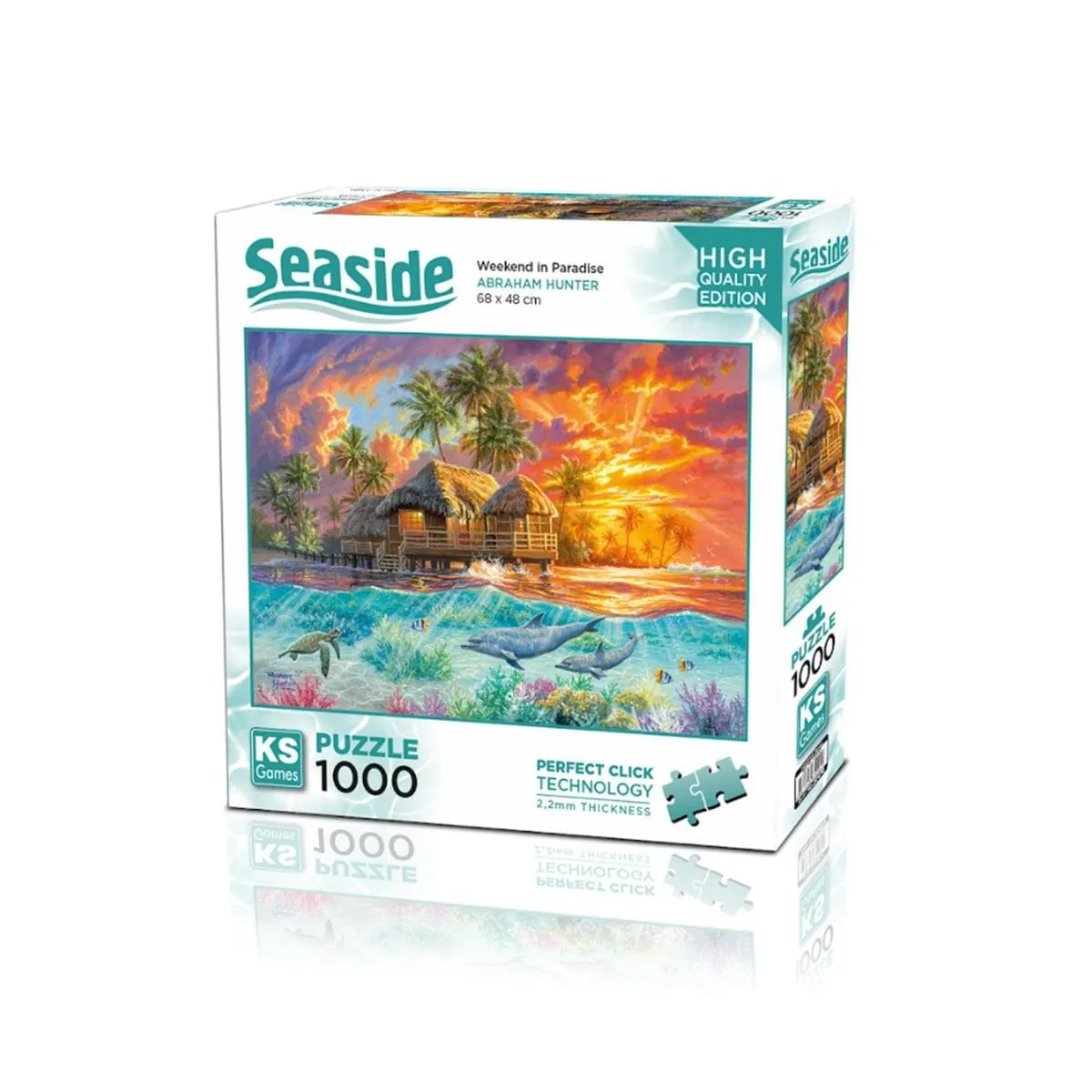 Cennette Haftasonu 1000 Parça Puzzle -KS Puzzle