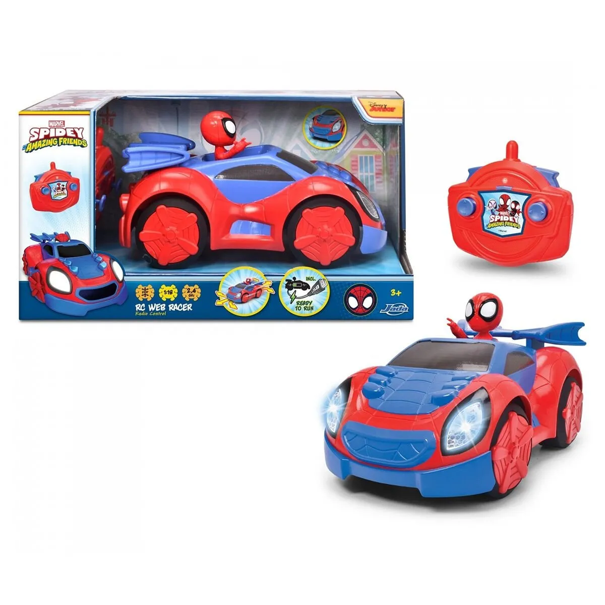 RC SPİDEY WEB RACER 1 18