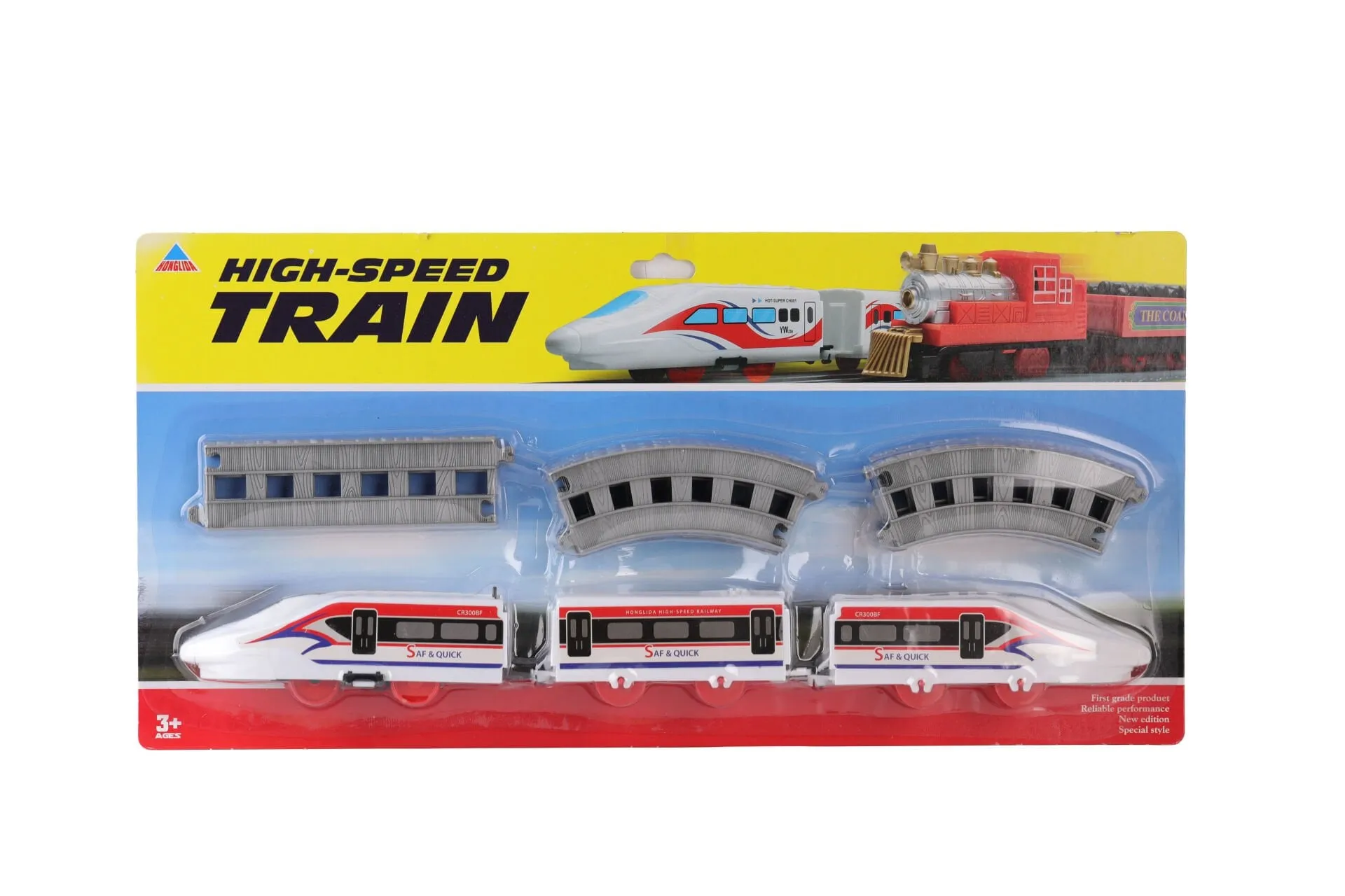 Büyük Kartela Pilli Hızlı Tren