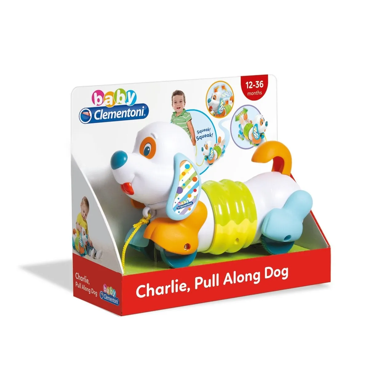 Baby Clementoni - Çek Çek Köpek +9 ay