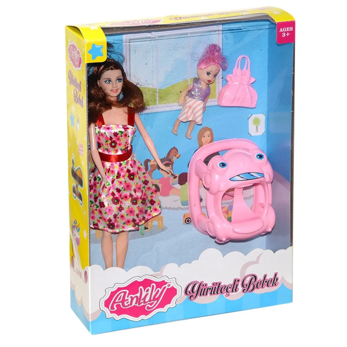 Oydaş, Anlily Yürüteçli Bebek / +3 yaş