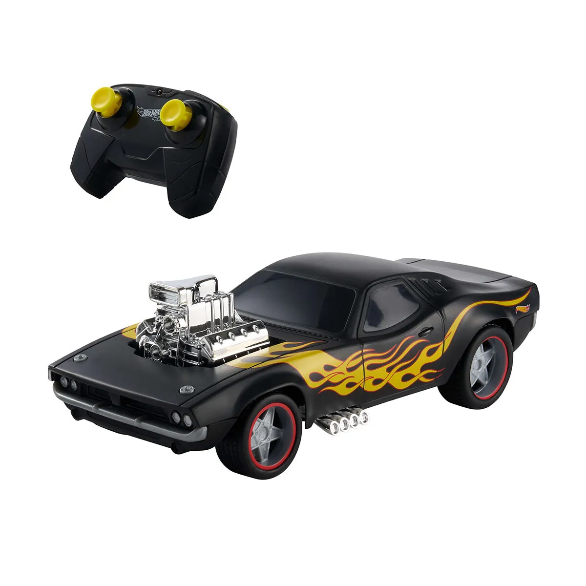 Hot Wheels Uzaktan Kumandalı Siyah Rodger Dodger 1:16 — görsel 5