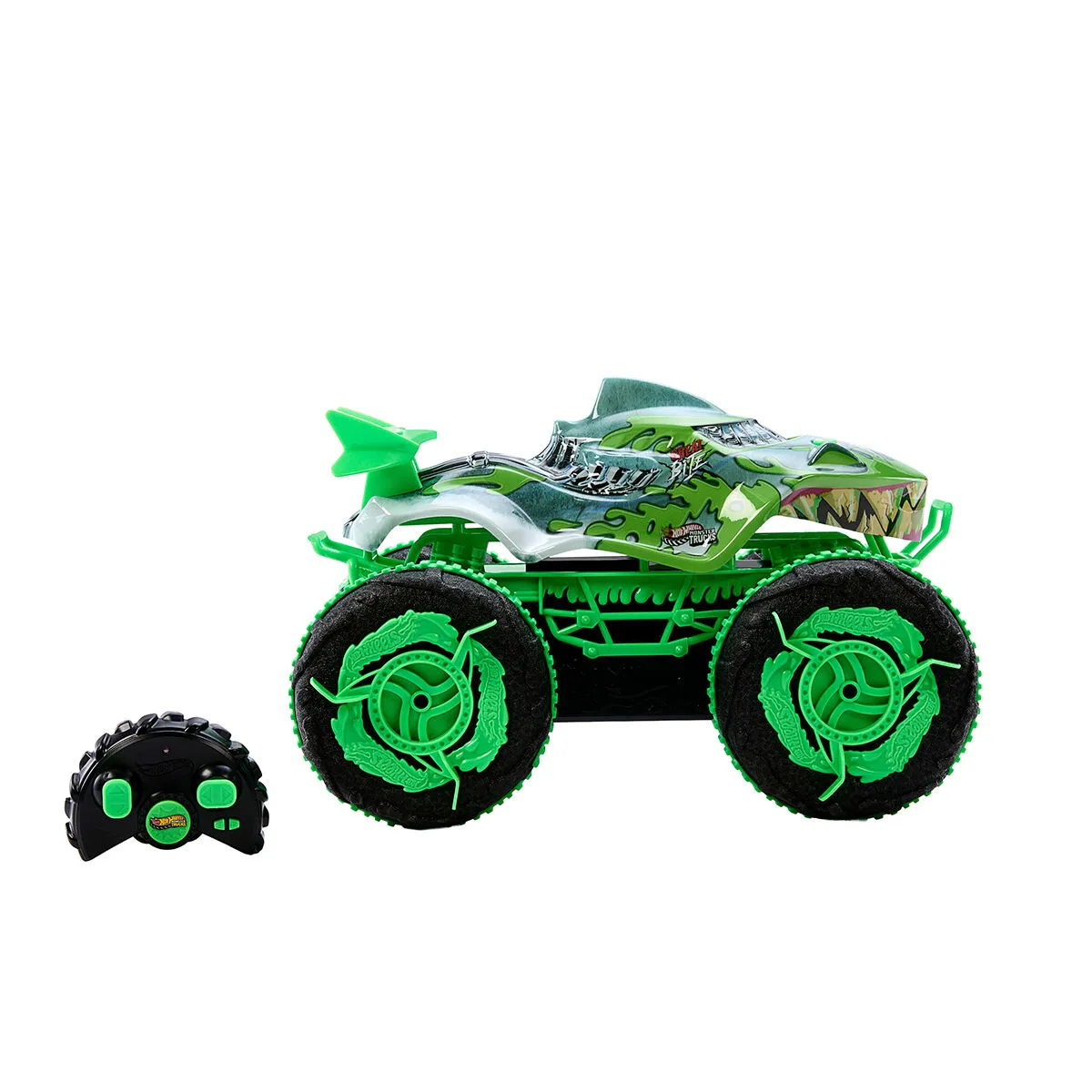 Hot Wheels Monster Trucks Mutant Kaosu Great Bite RC Arazi Aracı 1:15 — görsel 2