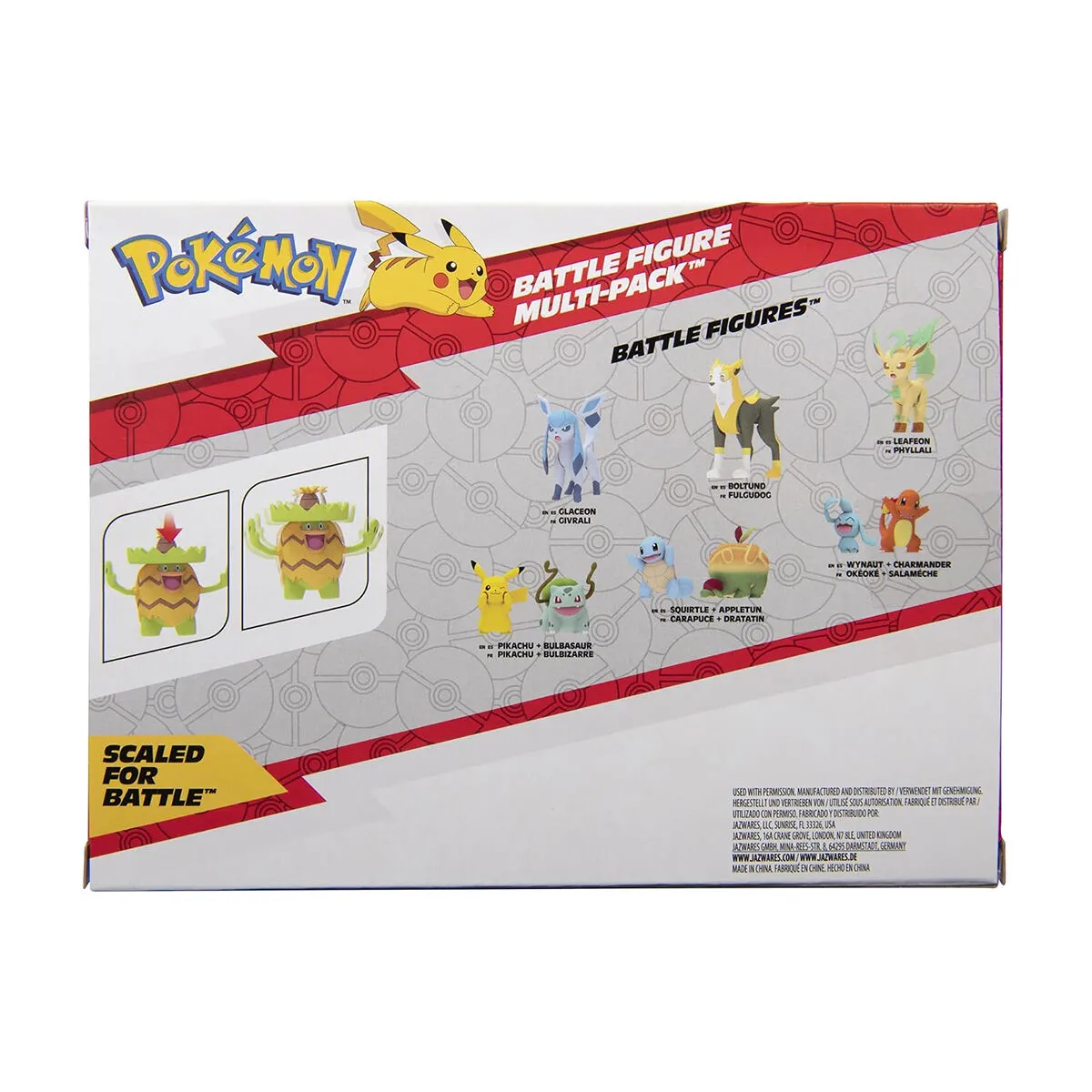 POK PKW2551 Pokemon Battle 3lü Figür Seti — görsel 5