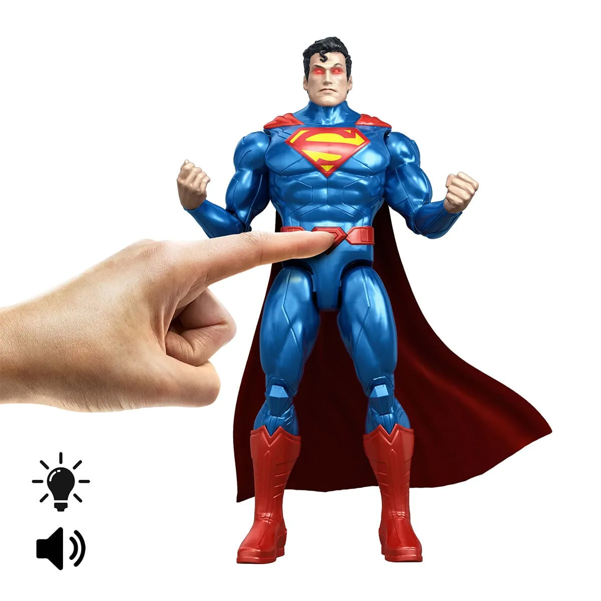 DC Superman Isı Görüşlü Aksiyon Figürü — görsel 4