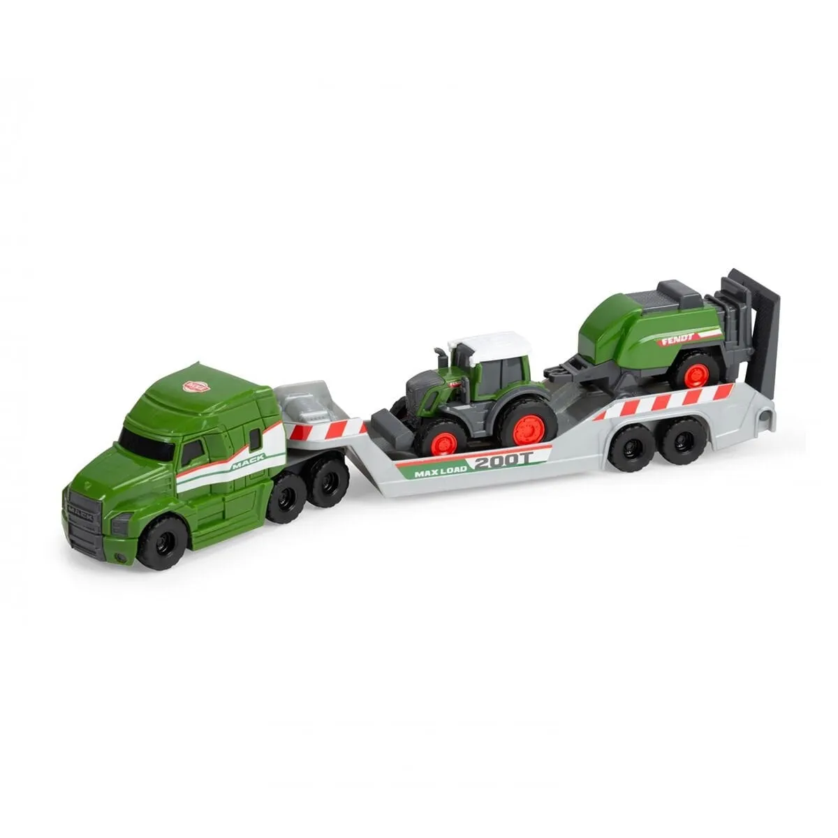 Fendt Micro Farm Truck freewheel Mack Truck trailer with Fendt tract