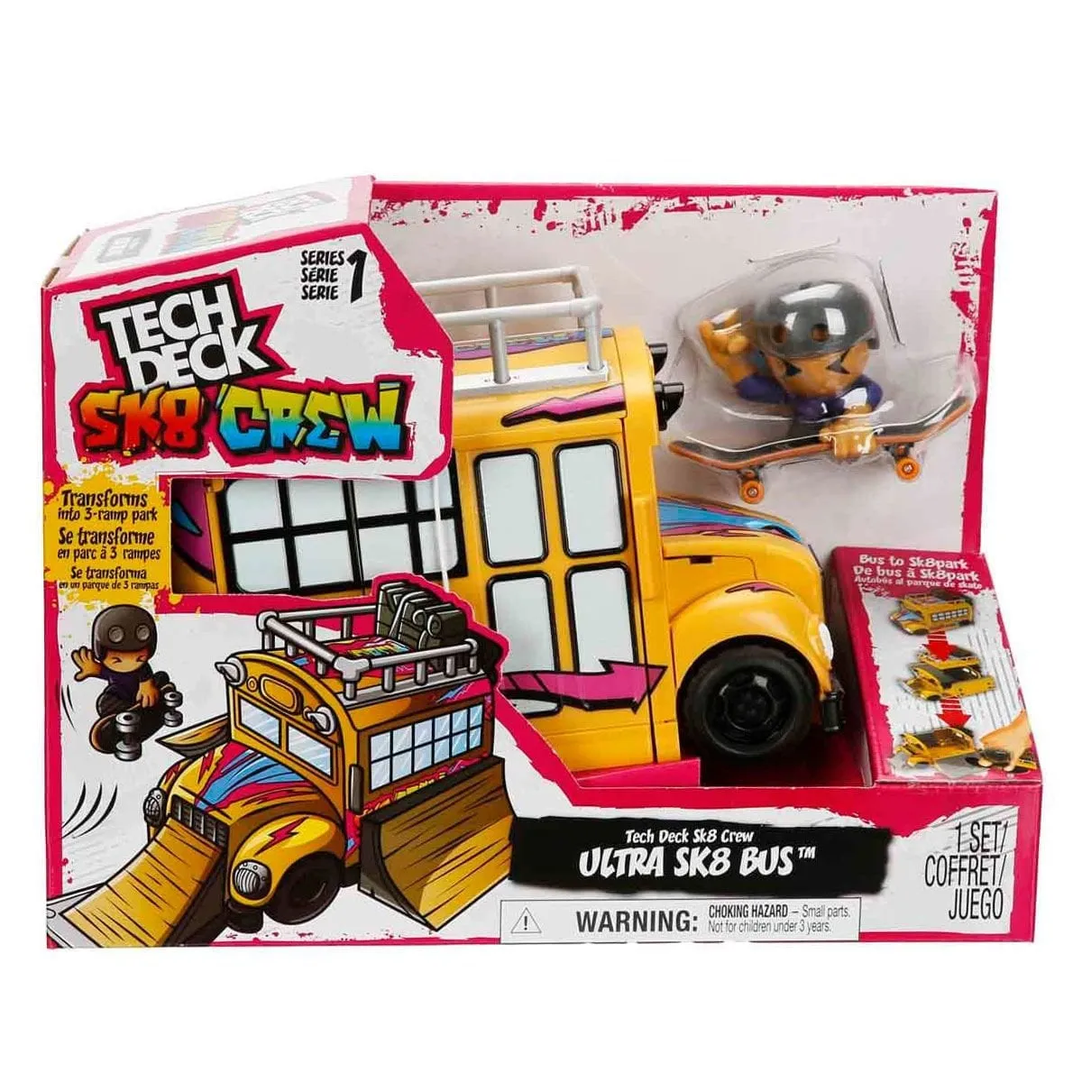 Tech Deck SK8 Crew Oyun Seti
