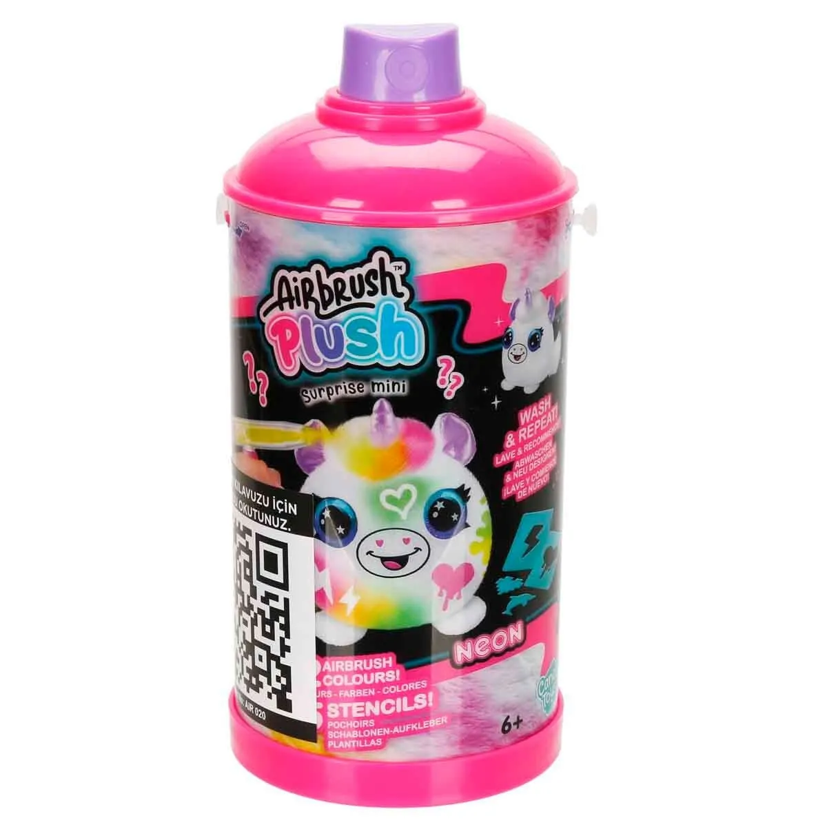 Airbrush Plush Neon Mystery Mini Peluş Hobi Seti — görsel 6