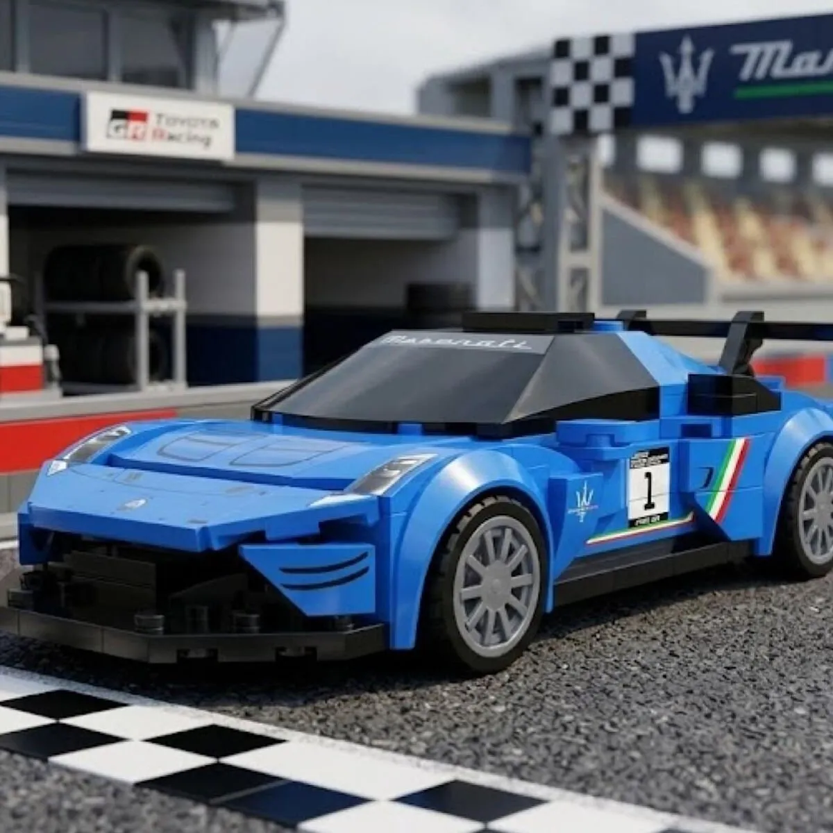 Cada Maserati MC20 GT2 240 Parça Block Oyuncak — görsel 4