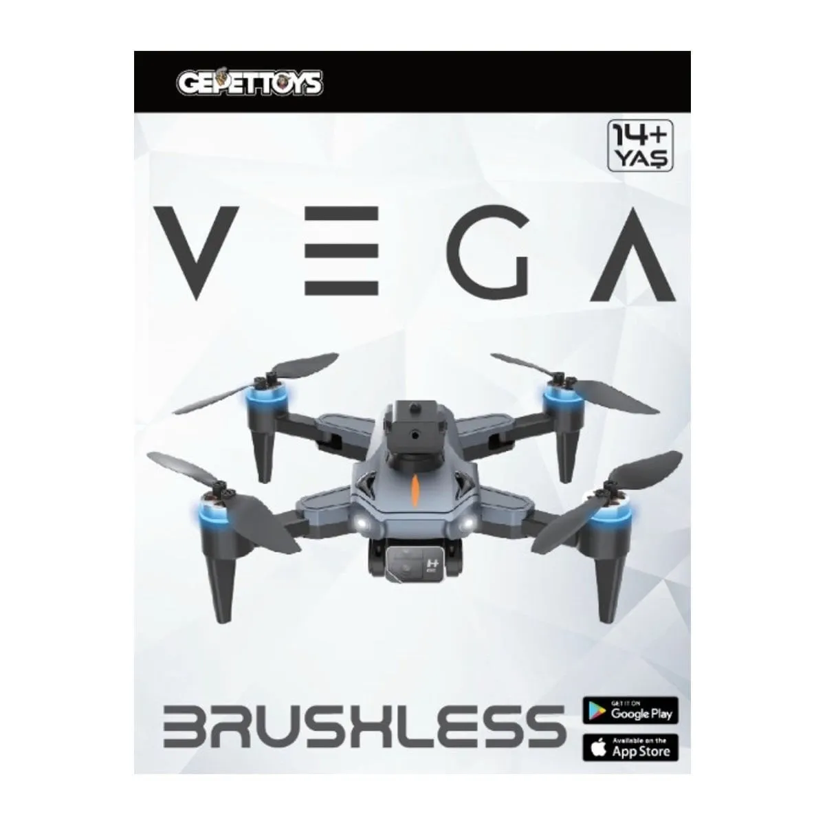 Vega HD Hareketli Kameralı Drone -Gepettoys