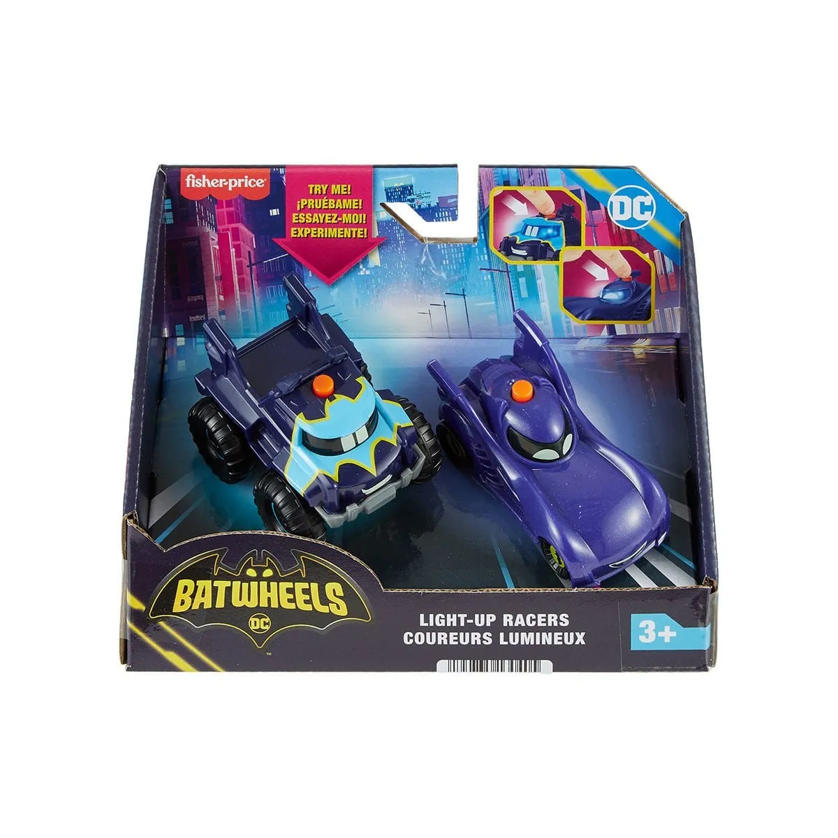 Fisher-Price® Batwheels™ Işıklı Yarışçılar