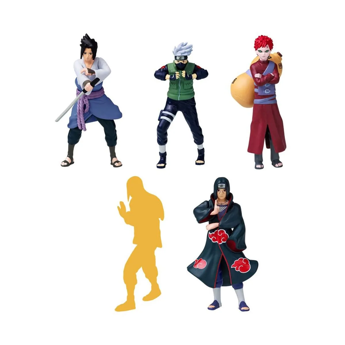 PMI/NSH2040S Naruto 5Lİ Koleksiyon Figür Seti Asorti — görsel 3