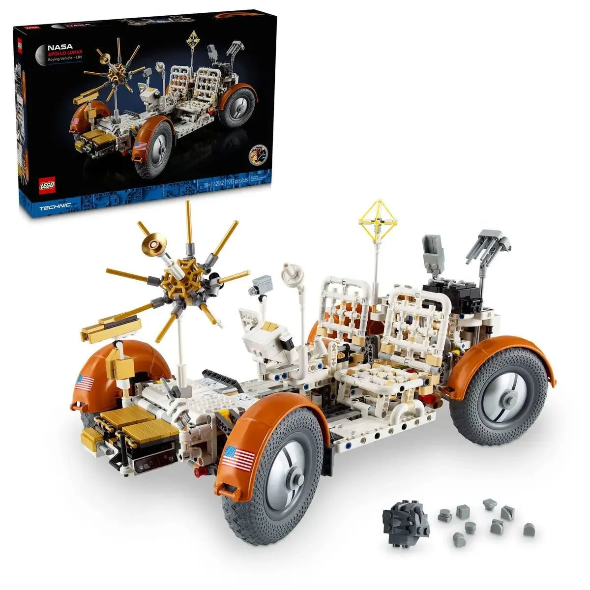 Lego Technic NASA Apollo Ay Taşıtı - LRV 1913 parça +18 yaş