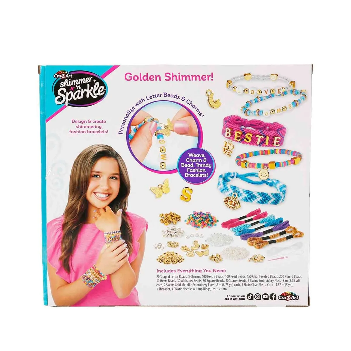 SUN-CZA-HOBİ SET SHIMMER N SPARKLE SPARKLING A TO Z FASHION BRACELETS — görsel 5