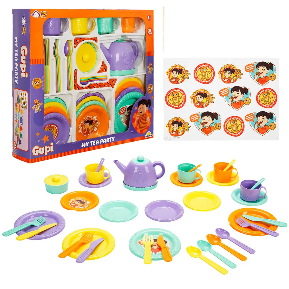 Gupi My Tea Party Çay Seti 36 Parça