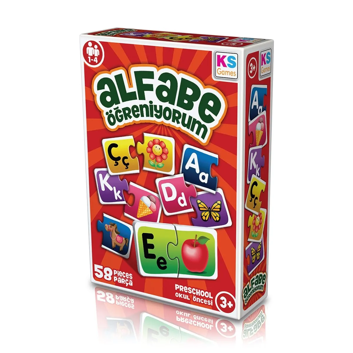 KS, Alfabe Öğreniyorum / +3 yaş