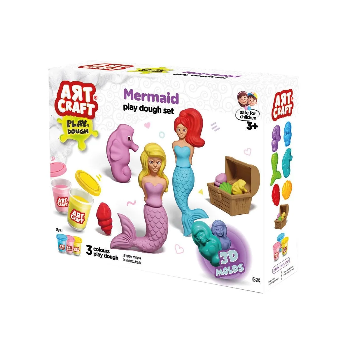 Art Craft Deniz Kızı Oyun Hamuru Seti 168 Gr — görsel 3