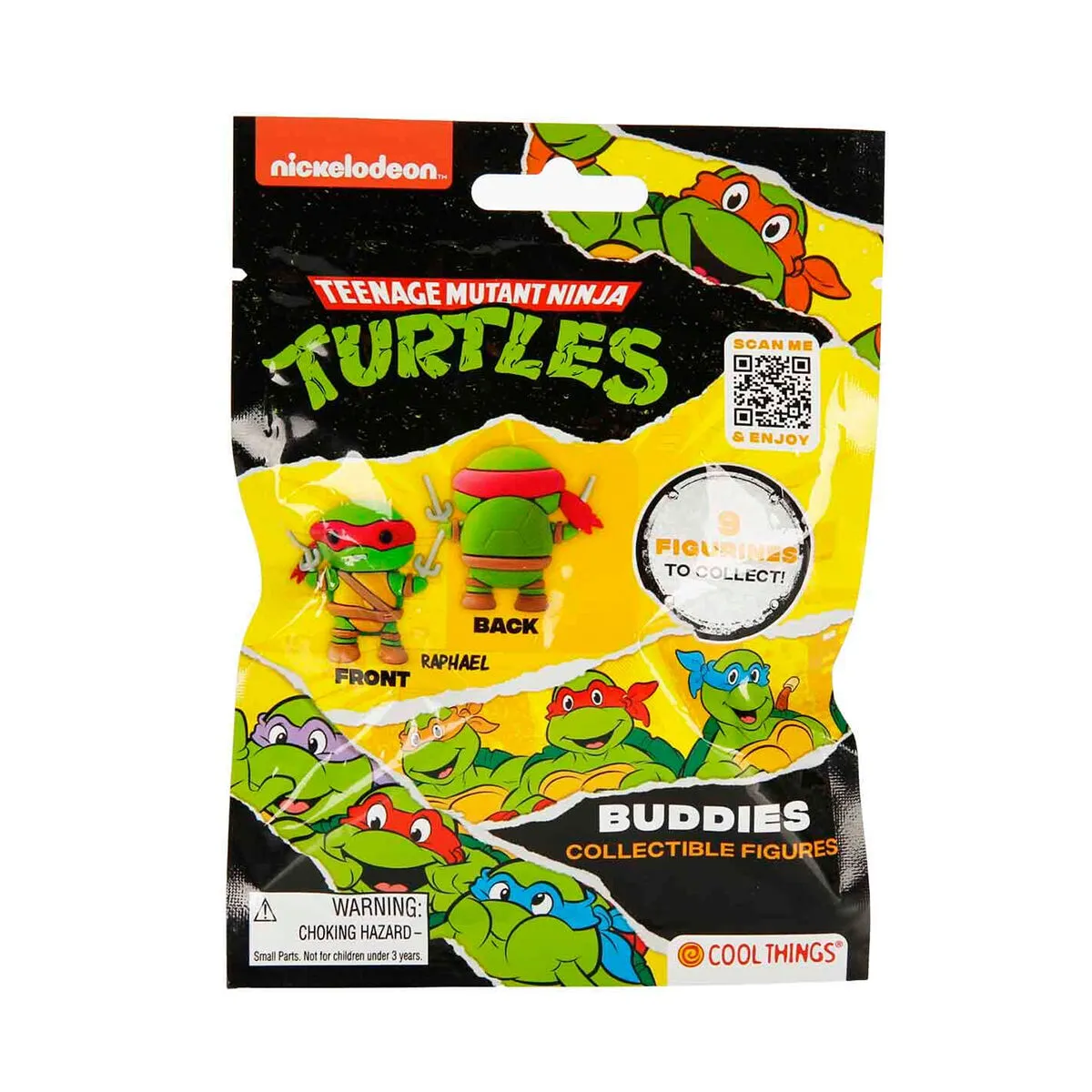 Ninja Kaplumbağalar Buddies 3D Sürpriz Figür Paketi — görsel 4