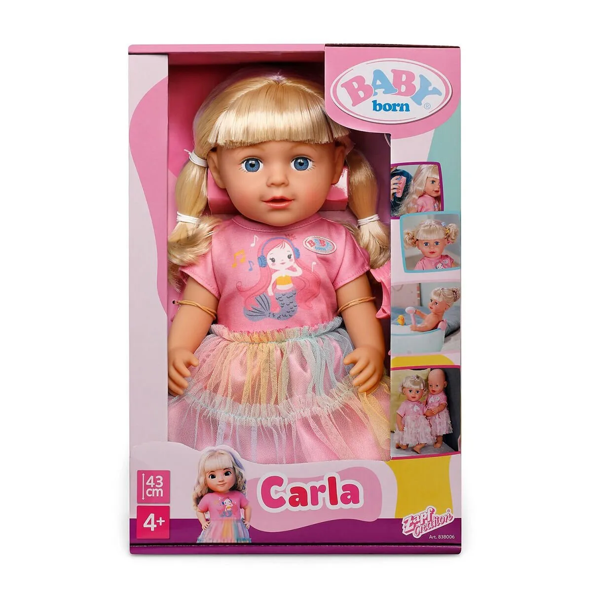 Baby Born Kız Kardeş Bebek Carla 43 cm — görsel 2