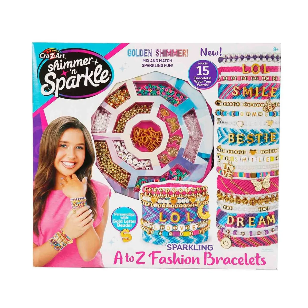 SUN-CZA-HOBİ SET SHIMMER N SPARKLE SPARKLING A TO Z FASHION BRACELETS