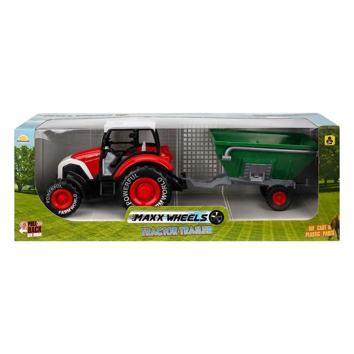 Maxx Wheels Traktör Çiftlik Aracı — görsel 5