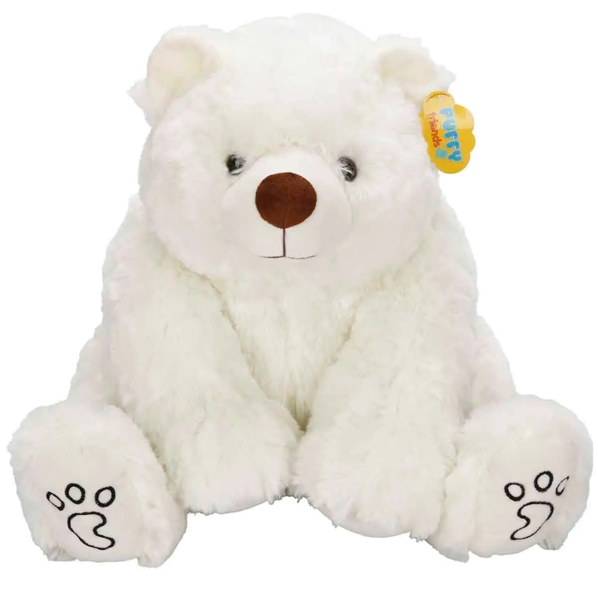 Beyaz Kutup Ayısı Peluş 48 cm -Sunman