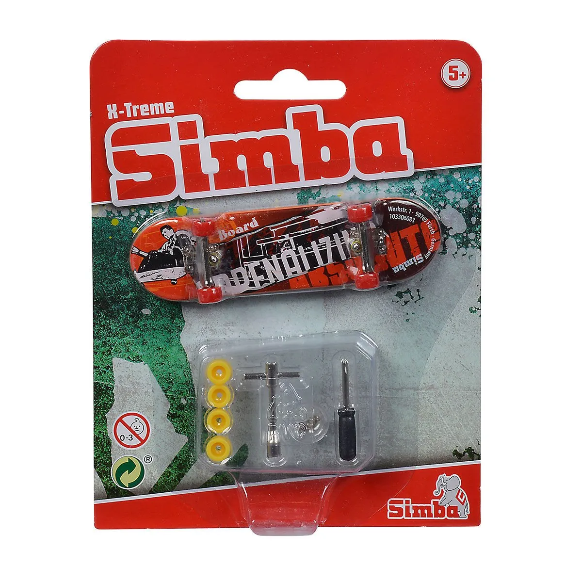 Finger Skateboard 6 Ass — görsel 6