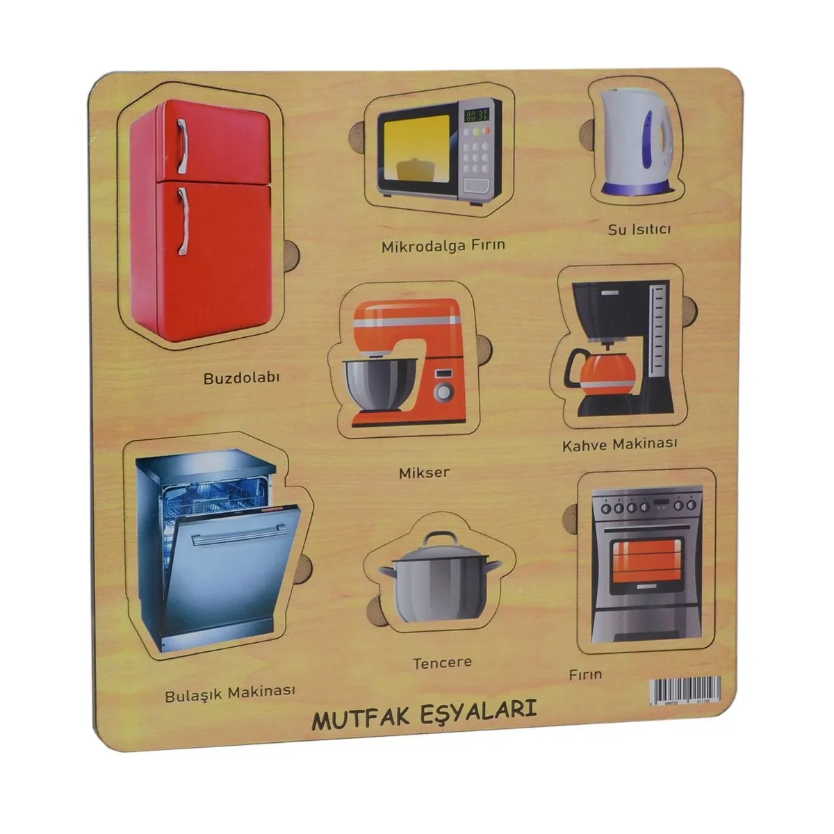 Oyuncak, Memo 32x32 Eğitici Şekiller - 6 Assorti — görsel 5