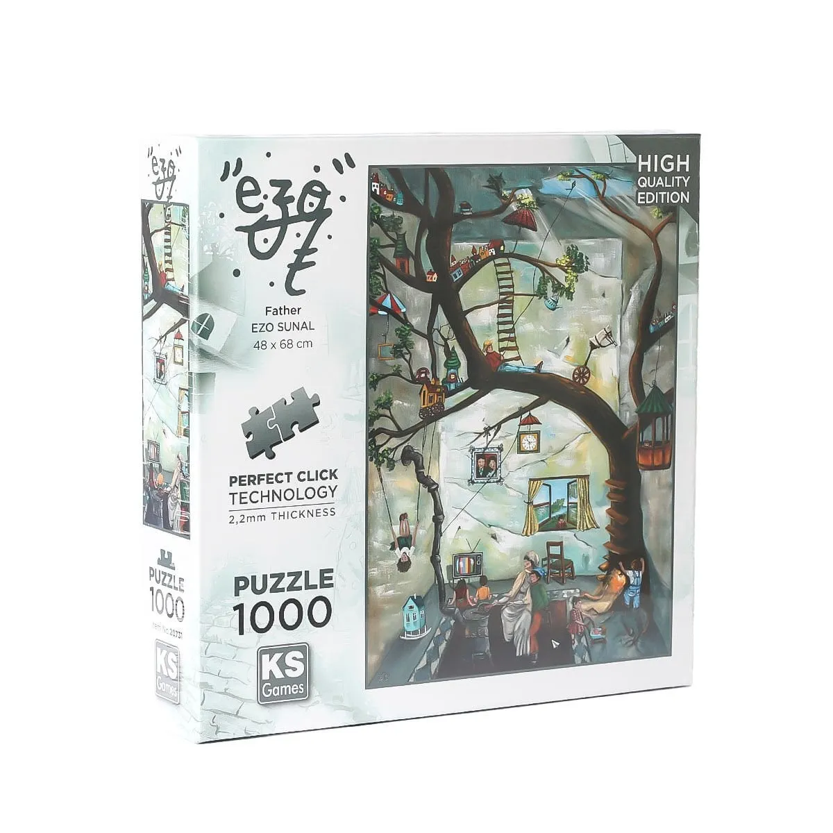 Father-Ezo Sunal 1000 Parça Puzzle -KS Puzzle