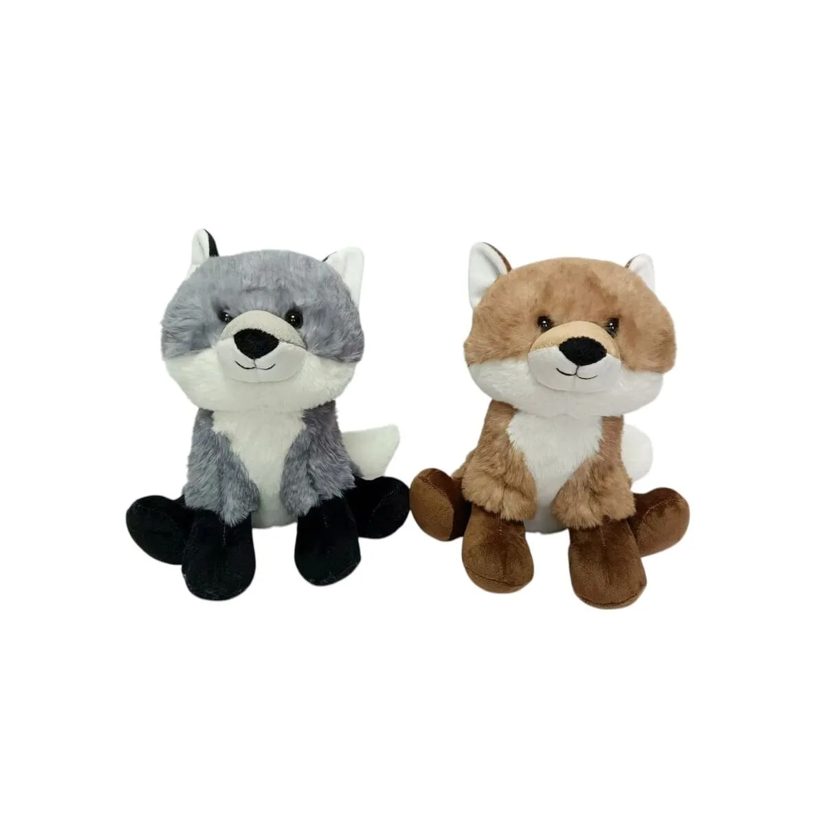 Peluş Oturan Tilki 23 cm