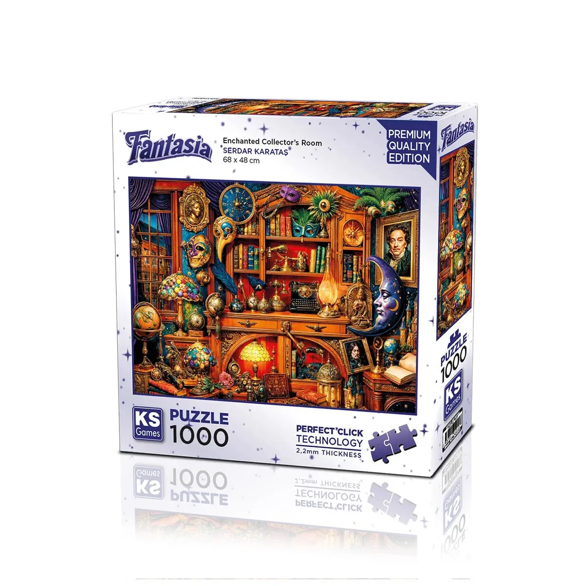 PUZZLE 1000 ENCHANTED COLLERTORS ROOM