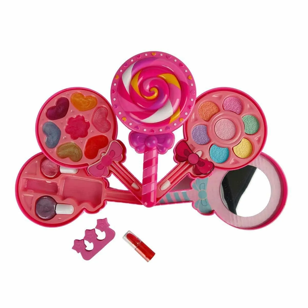 Lolipop Şekilli 4 Katlı Makyaj Güzellik Seti — görsel 2