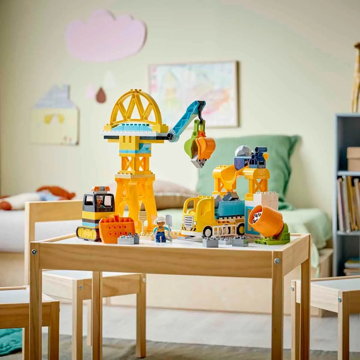 Lego Duplo İnşaat Sahası ve Araçları 84 parça +3 yaş — görsel 7