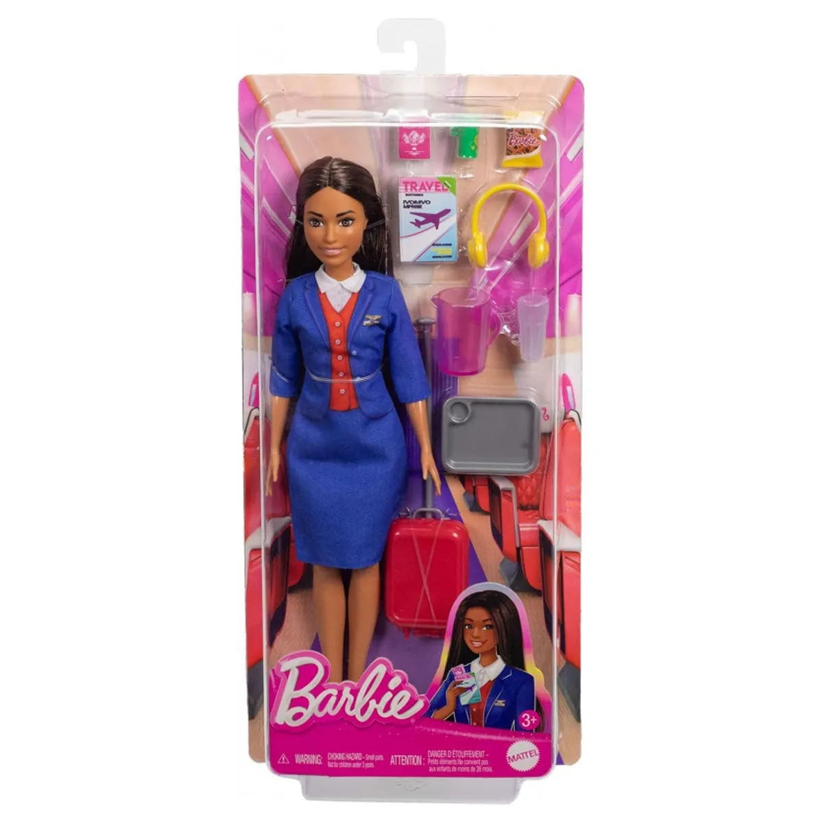 Barbie Hostes Bebek ve Aksesuarları
