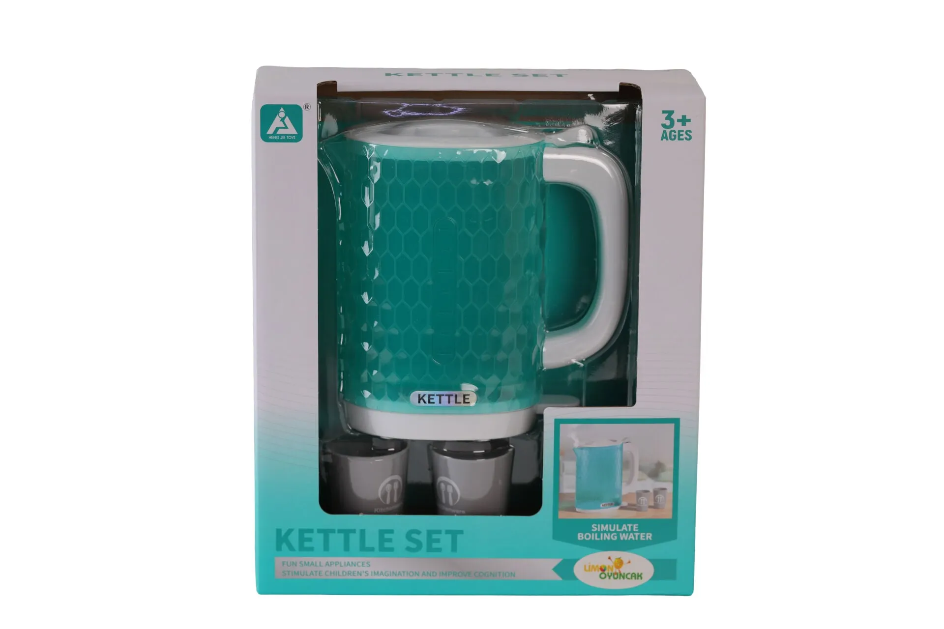 Pilli Işıklı Ve Müzikli Kettle — görsel 2