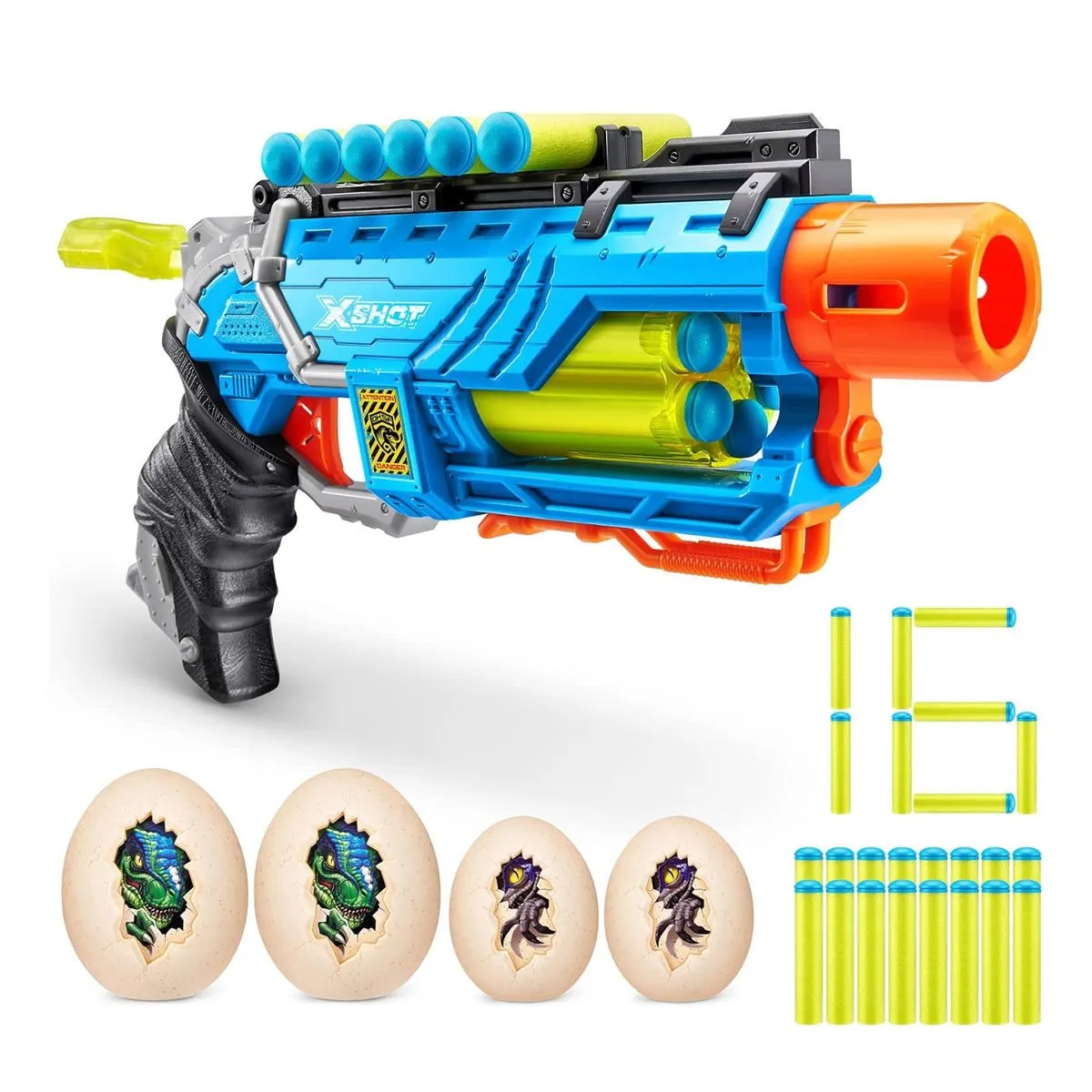 X-Shot Dino Attack Striker Sünger Atan Silah — görsel 4
