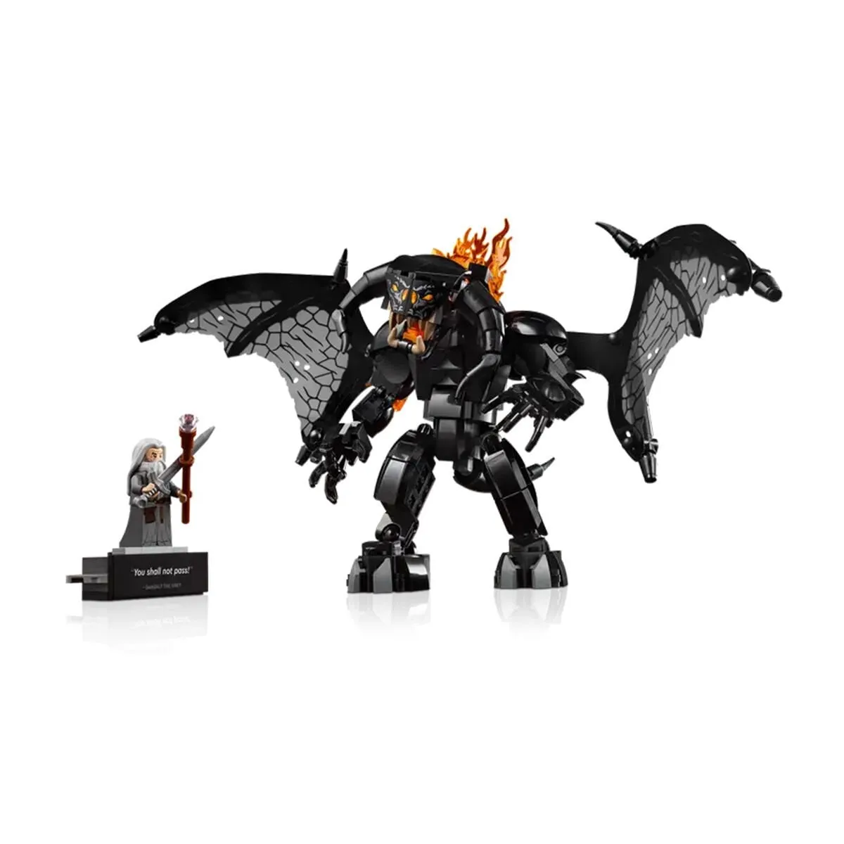 Lego icons - Yüzüklerin Efendisi: Balrog™ Kitaplık Dekoru 1201 parça +18 yaş — görsel 6