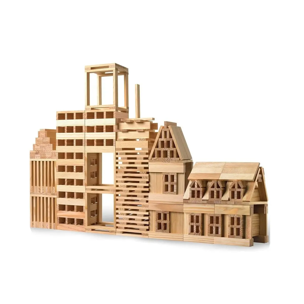 KR101 Woodoy City Wood Ahşap Bloklar — görsel 2