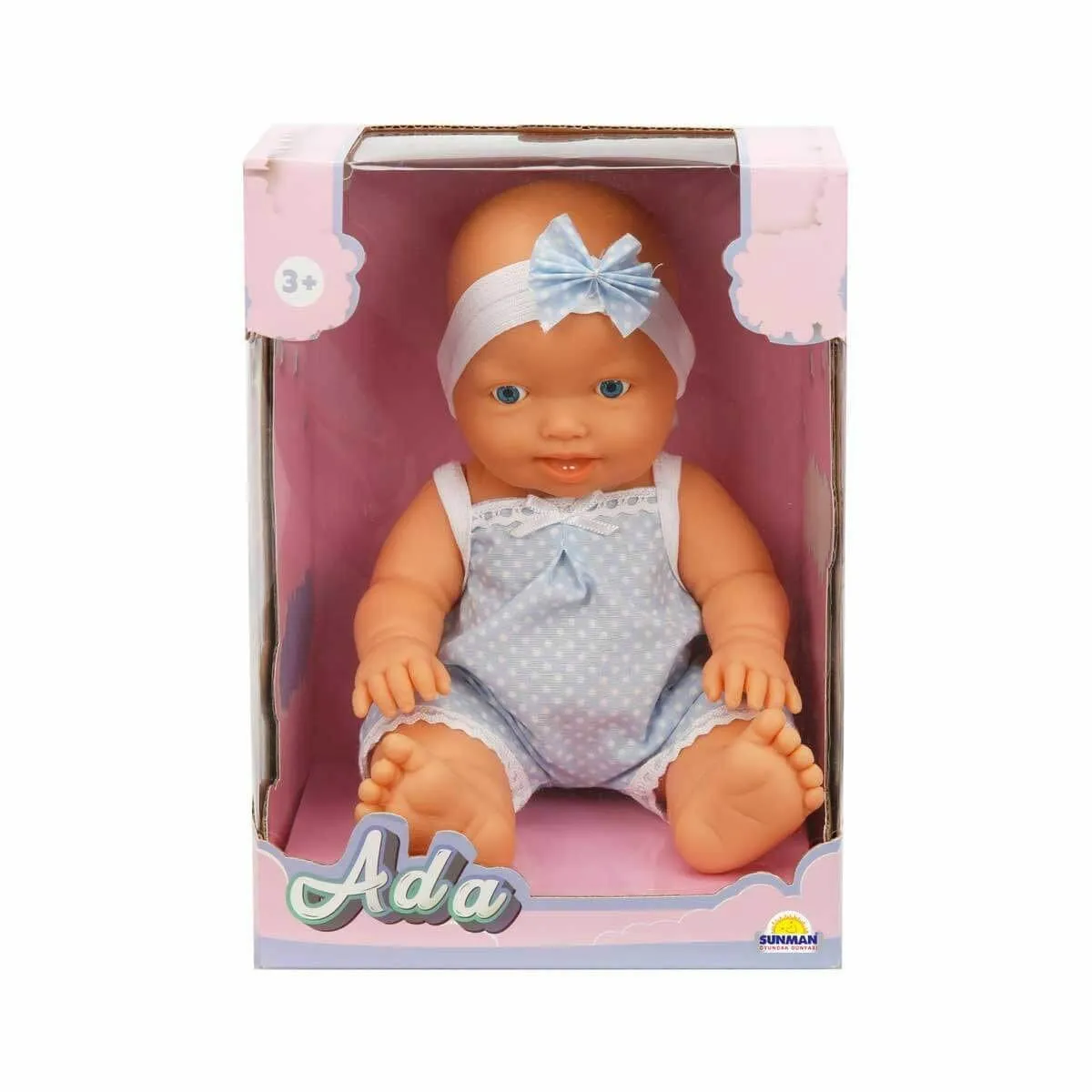 Asortili Saçsız Ada Bebek 23cm — görsel 2