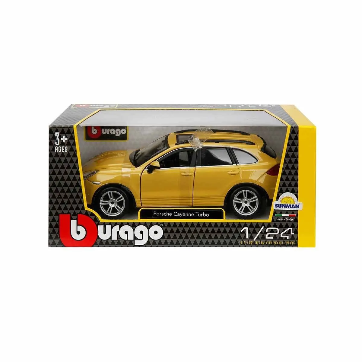 1:24 Porsche Cayenne Turbo Plus Model Araba -Sunman