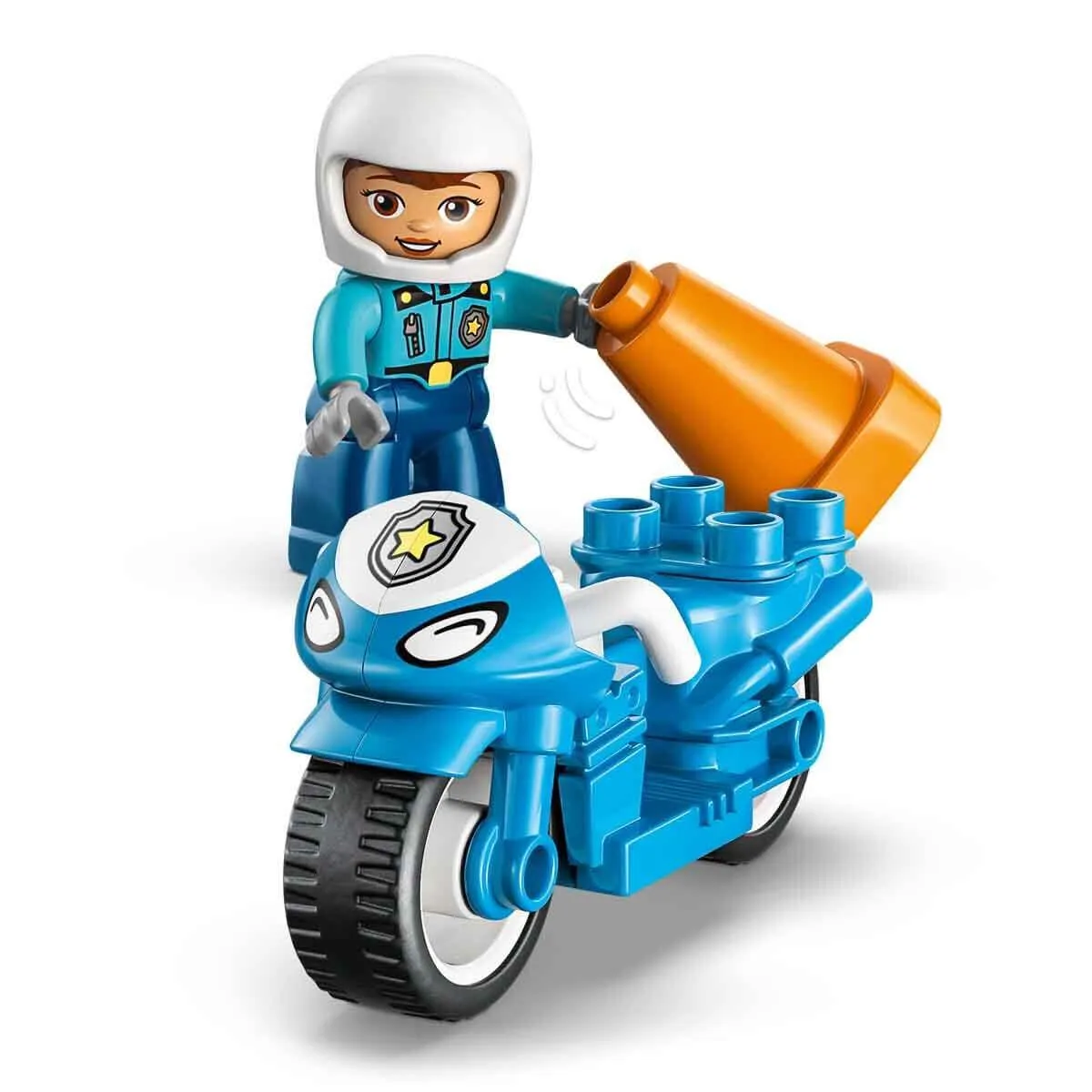 Lego Duplo Mavi Polis Motosikleti 11 parça +2 yaş — görsel 3