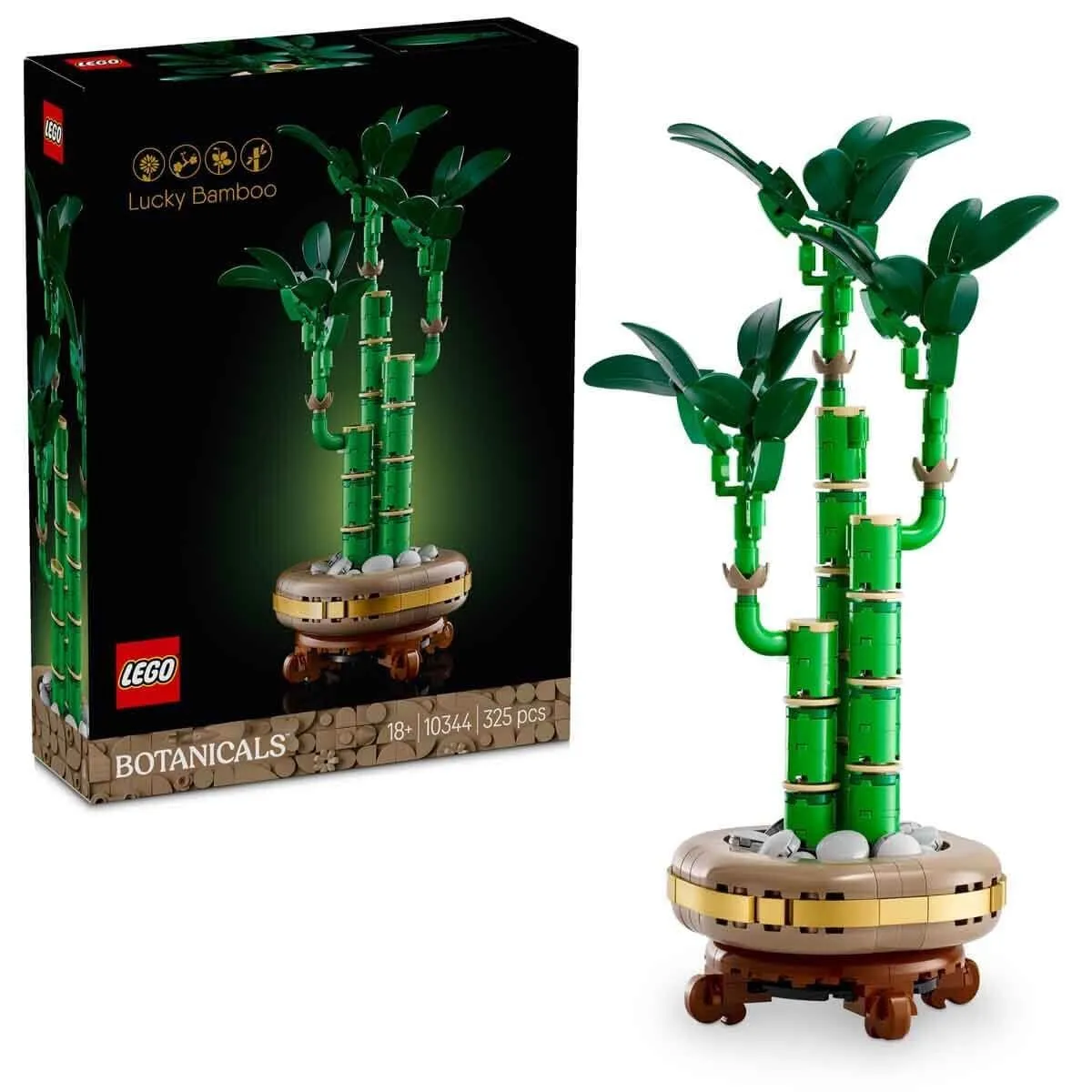 Lego Botanicals Şans Bambusu 325 parça +18 yaş