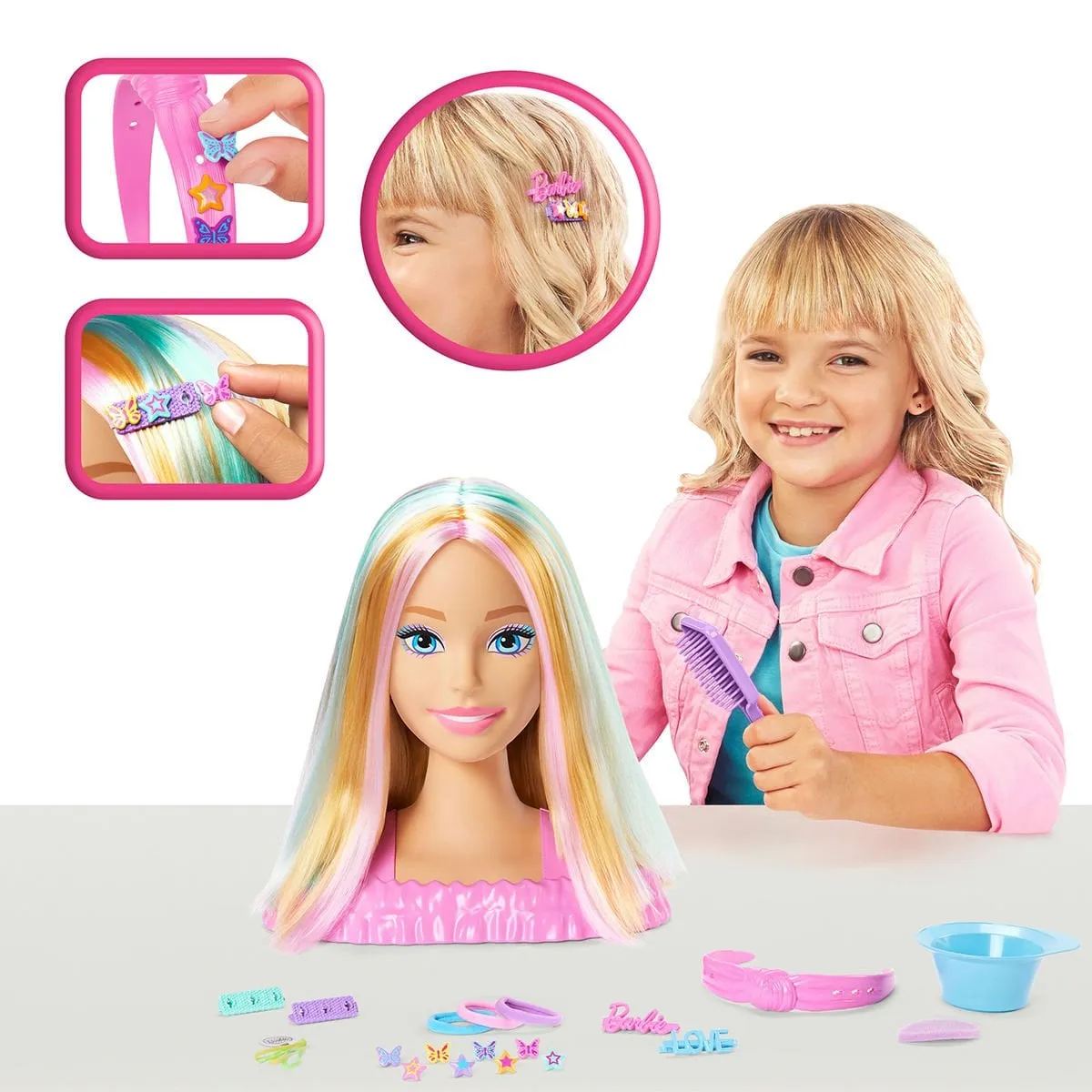 JFG81 Barbie Saç Tasarımı Büstü — görsel 6