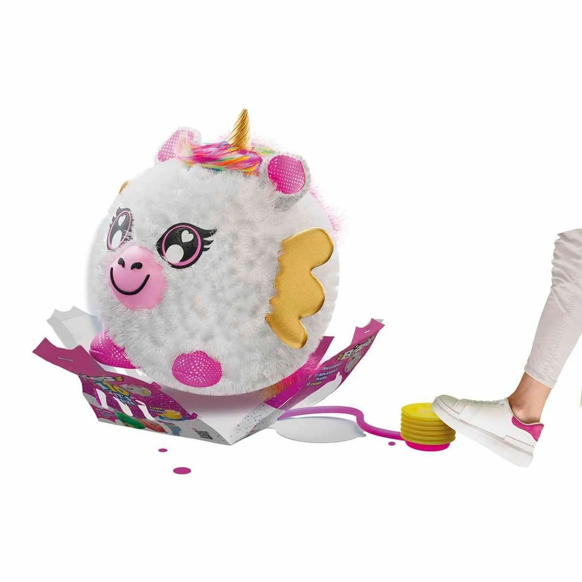 Şişme Peluş Unicorn XXL — görsel 3