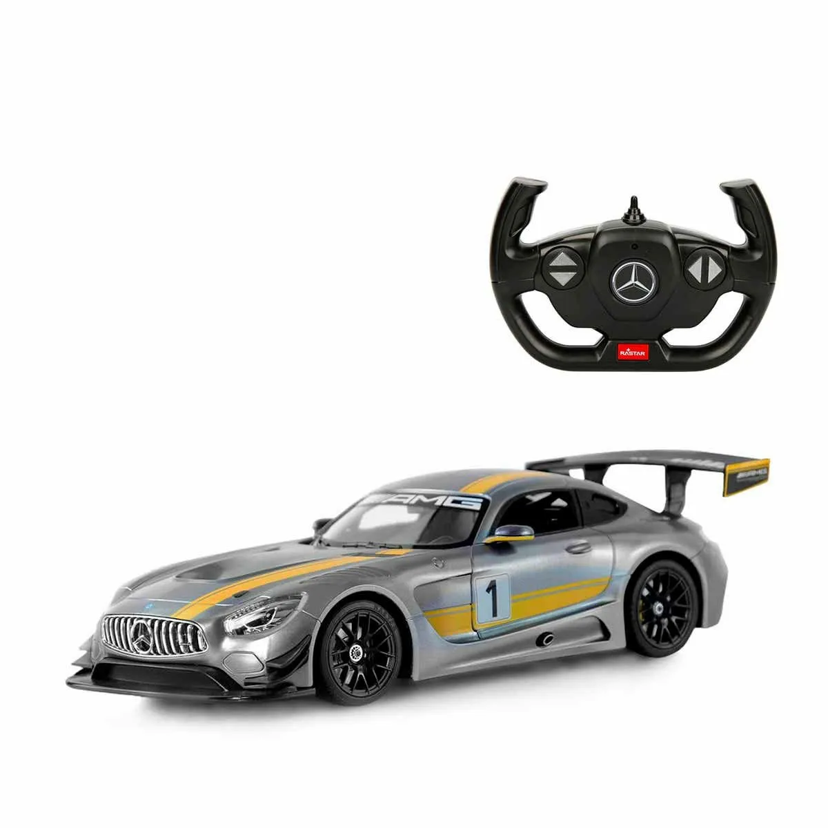 Mercedes AMG GT3 2.4GHZ Işıklı Gri - Sunman — görsel 2